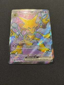 Pokemon TCG Alakazam ex 188/165 Sv: Scarlet & Violet 151 Ultra Rare Near Mint - Image 2
