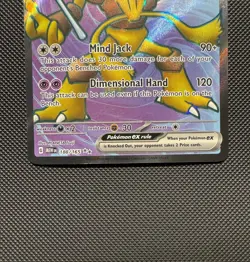 Pokemon TCG Alakazam ex 188/165 Sv: Scarlet & Violet 151 Ultra Rare Near Mint - Image 4