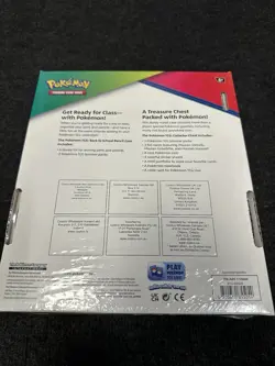 BNIB Pokemon Pencil Case/Treasure Chest 2 Tin Set - 7 packs, 3 Holograms SEALED! - Image 2