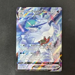 Ice Rider Calyrex VMAX TG15/TG30 Astral Radiance Trainer Gallery Holo Pokemon - Image 1
