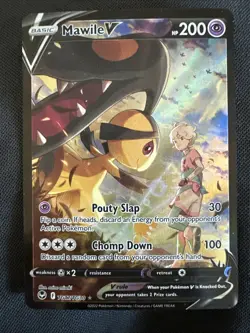 Pokemon TCG: Mawile V TG17/TG30, Silver Tempest Trainer Gallery (Ultra Rare, NM) - Image 1