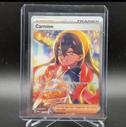 Carmine - 217/167 - Pokemon Twilight Masquerade Special Illustration Rare NM - Image 1