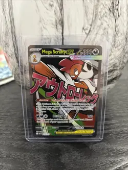 NM Mega Scrafty ex Mega Attack Rare 270/217 Ascended Heroes (ASC) Pokemon TCG - Image 1