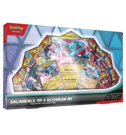Pokemon TCG Mega Evolution - Salamence & Reshiram ex Premium Collection Box - Image 1
