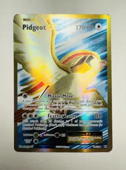 Pidgeot EX (Full Art) 104/108 Pokemon XY - Evolutions Holo Ultra Rare - Image 1