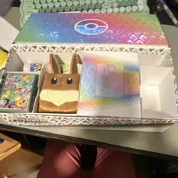 Pokemon Collectors Edition Eevee Prismatic Evolutions TCG Box Set - Image 1