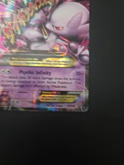 M Mewtwo EX 64/162 XY Breakthrough Pokemon Card TCG Ultra Rare Mega MP - Image 4