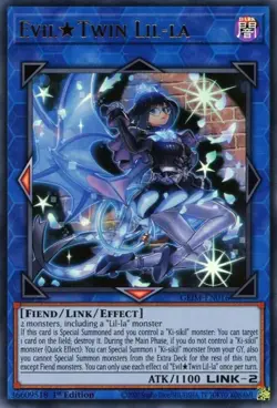 1x Evil Twin Lil-la | GEIM-EN016 | UR | 1st Ed | NM | YuGiOh - Image 1