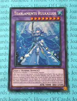 Tearlaments Rulkallos DABL-EN039 Secret Rare Yu-Gi-Oh Card 1st Edition New - Image 1