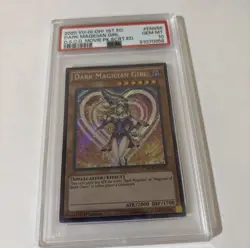 Yugioh PSA Lot Of 6 Cards Slifer The Sky Dragon, Dark Magician Girl, Gaia Dragon - Image 1