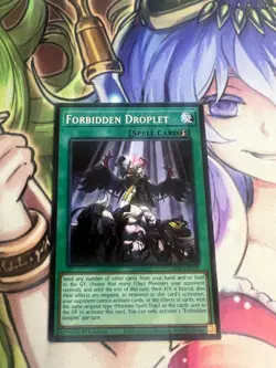 FORBIDDEN DROPLET COMMON L5DD-ENY29 NEAR MINT YUGIOH - Image 1