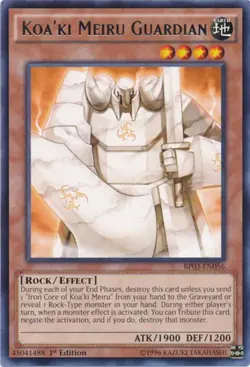 1x (LP) Koa'ki Meiru Guardian - BP03-EN056 - Rare - 1st Edition YuGiOh - Image 1