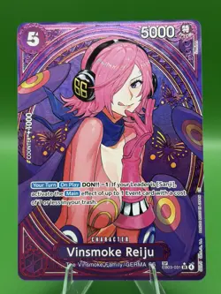 Vinsmoke Reiju (SP) EB03-031: One Piece Heroines Edition Foil Alt Art NM - MINT - Image 1