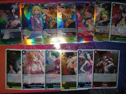 Bandai One Piece CCG card lot of 43 Alt Art, Promos ,Holo Dons - Image 3