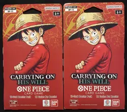 Lot Of 2x One Piece OP13 Sleeved Booster Packs - 2x OP13 - Sealed English - Image 1