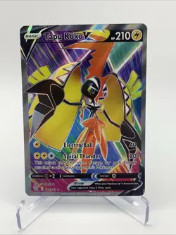 Tapu Koko V - 147/163 - Pokemon Battle Styles Sword Shield Full Art Rare Card - Image 2