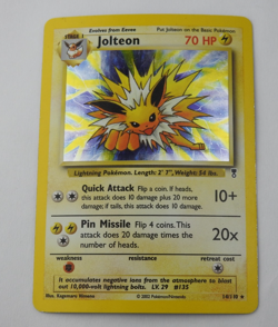 2002 Pokemon Neo Discovery Jolteon 14 110 Holo Nintendo Vintage Trading Card - Image 1