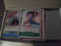 One Piece TCG Jap Card Lot - Mixed Rarity - All Near Mint 100 Plus Card Full Box - Image 2