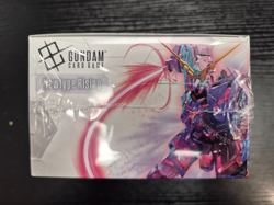 Gundam Card Game GD01 Newtype Rising Booster Box English Box Damage - Image 3
