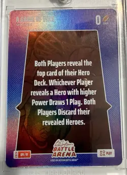 Bo Jackson Battle Arena A Game of War First Edition Card BPL-18 (2026) - Image 1