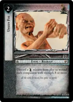 LOTR TCG HUNTERS Unseen Foe 15R53 LP/NM a Top Shelf Card - Image 1