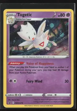 Togetic - Promo SWSH: Sword & Shield Promo Cards SWSH276 NM Pokemon Card - Image 1