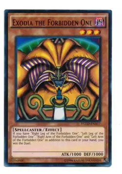 Yu-Gi-Oh Card: Exodia the Forbidden One YGLD-ENA17 Ultra Rare! PL - Image 1