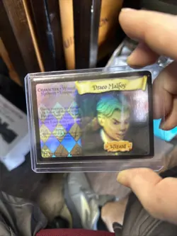 Draco Malfoy Rare Holo Card Harry Potter TCG #2 - Image 1
