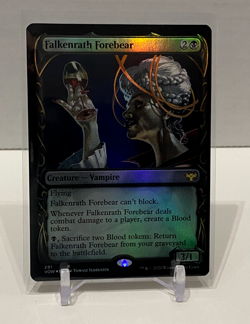 MTG - Innistrad Crimson Vow - Falkenrath Forebear Showcase Foil 291 NM - Image 1
