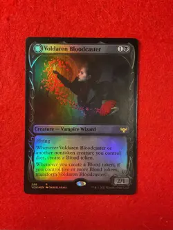 Voldaren Bloodcaster - Showcase - Foil- Innistrad: Crimson Vow - Magic - MTG - Image 1