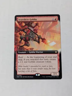 Searslicer Goblin (Extended Art) Foundations Regular - Image 1