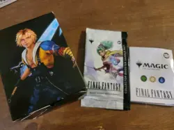 Magic the Gathering Final Fantasy Commander Deck Damaged - Image 1