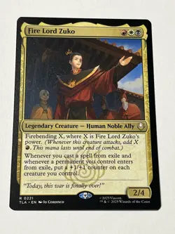 Fire Lord Zuko Avatar: The Last Airbender Regular - Image 1