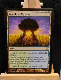 Temple of Mystery - Theros - Rare - NM (see pics) MTG - Image 1