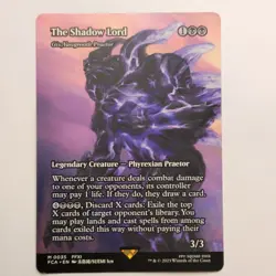The Shadow Lord Gix Yawgmoth Praetor Final Fantasy 35 Showcase Black Non Foil - Image 1