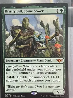 MTG Bristly Bill, Spine Sower Legendary Creature Mythic Outlaws Regular 157 - Image 1