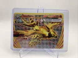 Talonflame BREAK ⭐ 21/114 Holo Rare BREAK Steam Siege 2016 Pokemon LP - Image 2