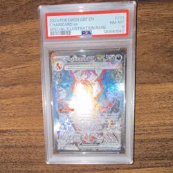 Pokemon Charizard ex 223/197 Obsidian Flames Special Illustration Rare PSA 8 - Image 1