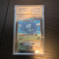 Pokemon TCG Paldean Fates Bubble Mew EX 232/091 Special Illustration Rare AGS 10 - Image 1