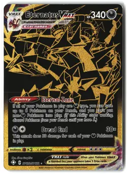 Eternatus VMAX ⭐ SV122/SV122 Holo Shining Fates Shiny Vault Pokemon NM - Image 1