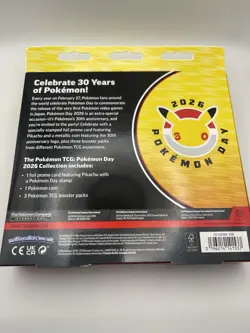 2026 Pokemon Day 30th Anniversary Collection Box New Factory Sealed - Image 2