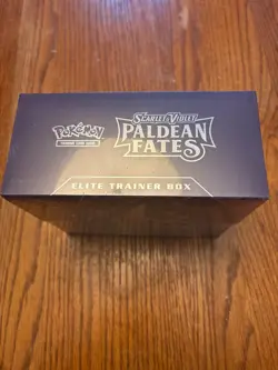 Pokemon TCG ETB Paldean Fates Elite Trainer Box New Sealed - Image 2