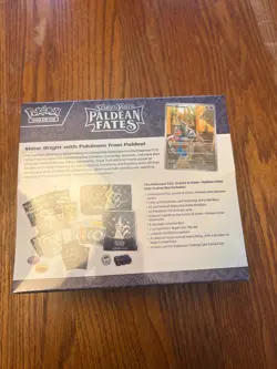 Pokemon TCG ETB Paldean Fates Elite Trainer Box New Sealed - Image 3