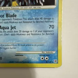 Pokemon TCG Empoleon 4/130 Diamond & Pearl Holo Rare Stage 2 Card 2007 - Image 4