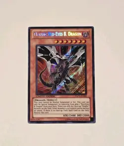 Yugioh Malefic Red-Eyes B. Dragon Secret Rare YMP1-EN001 LP - Image 1