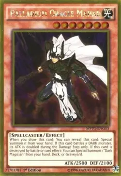 1x Palladium Oracle Mahad | MVP1-ENG53 | PGR | 1st Ed | NM | YuGiOh - Image 1