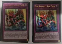 1x The Revived Sky God - MP22-EN273 Ultra Rare 1st Edition Yu-Gi-Oh! TCG HOLO - Image 1