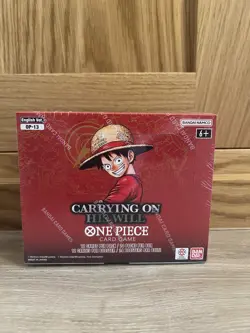 One Piece OP13 Carrying On His Will Booster Box - Brand New & Sealed - Image 1