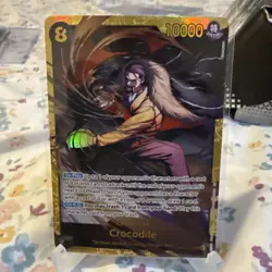OP-14- 120 One Piece Character Crocodile *Secret Rare* - Image 1