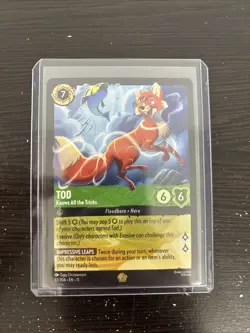 Tod - Knows All the Tricks 92/204 Legendary Disney Lorcana Winterspell - Image 1